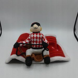 Midlee Red Jockey Dog Costume size Small